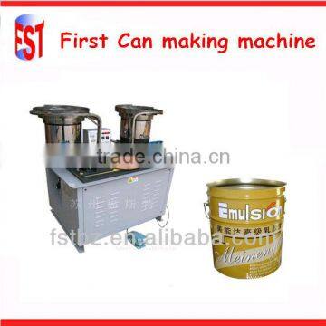 oil paint conical bucket making equipment line