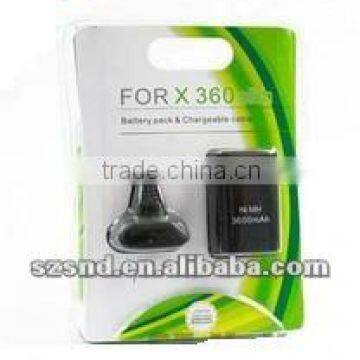 New 2 in 1 4800mAh battery charger kit for XBOX 360 slim wireless controller