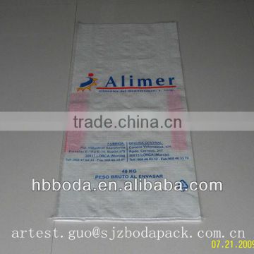 50KG pp woven bags for packing agriculture