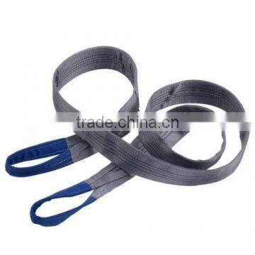 top quality polyester webbing /cargo sling/webbing belt lifting tools 4T grey