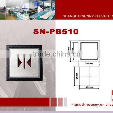 2014 latest hot product high quality stainless steel surface infrared exit button/elevator push button/SN-PB510