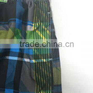 Stylish Quality 100% Polyester Sexy Men Boardshorts Custom Designed High Quality 4 Way Stretch Swimming Trunks photo-3