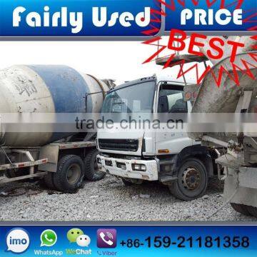 Used Japan Isuzu Mitsubisih Mixer Truck of Mobile Mixer Truck