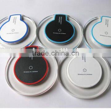 2016 hot selling Crystal Fantasy wireless charger universal qi wireless magnetic induction charger