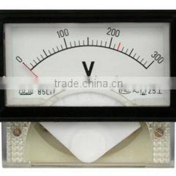0-300v 65*55mm Panel Meter(Analog Panel Meter, Ammeter,Voltmeter)