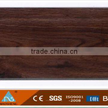 Indoor click beveled edge glue pvc tiles