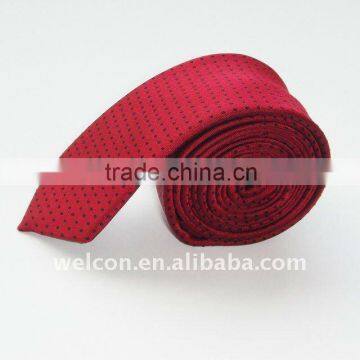 fashion polyester spot necktie