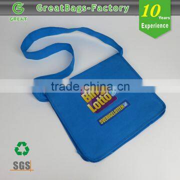 Custom reuse non woven promotional blue bags fancy children bag