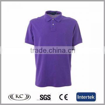 trendy uk bulk wholesale purple polo cotton t-shirt (oem)