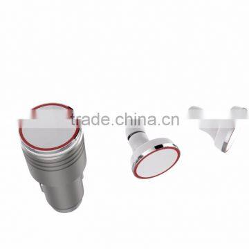 iTreasure Car charger Bluetooth Wireless headset for call and music CSR chipset noise reduction V4.1