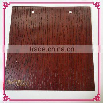 wood grain sybchronous embossed pvc sheet for furniture