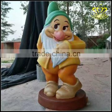 Outdoor cartoon character theme sculpture FRP resin park garden decoration