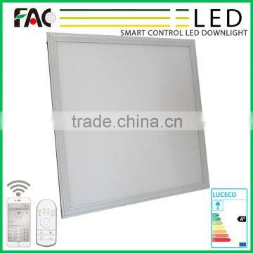 Remote control distance of 30-50 meters 16w rectangle led panel light housing