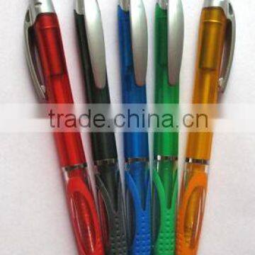 curve plastic pen