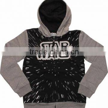 Fleece Hoodies Custom Printing Hodded Sweatshirts/ Cotton Hoody Mens Black Color Hoodies