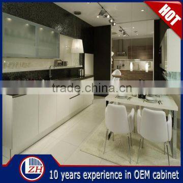 Modern small lacquer kitchen cabinets simple designs made in china