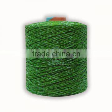 Artificial Grass Fibrillated Yarn For Soccer Turf