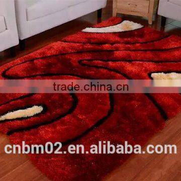 Credit Insurance Exhibiton Machine Made Shaggy Nylon Carpet photo-3