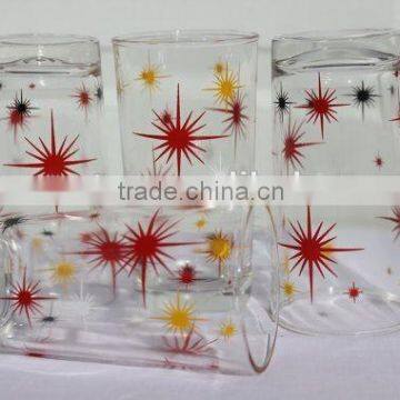 4 pack juice hi ball drinking glass