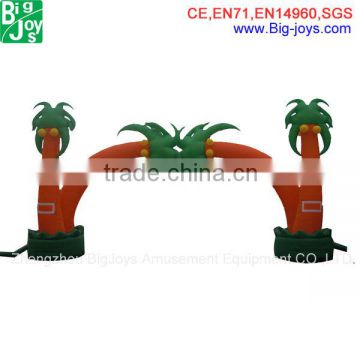 Inflatable entrance, inflatable advertising arch