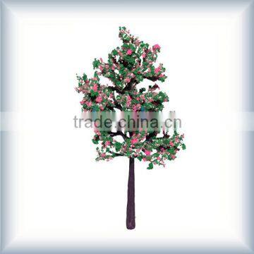 Colorful 3D decorated live christmas trees,CT007-15,model tree for layout,good quality model tree,decorative model tree