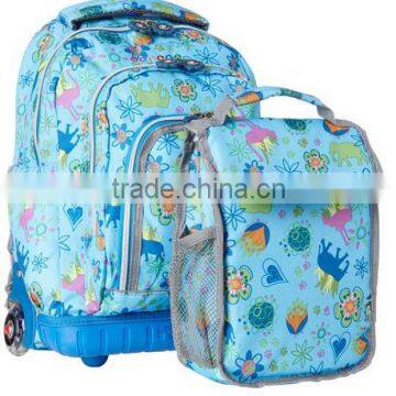 Hot Sale Trolley School Bag for Boy and Girl Wholesale School Bags 2015 photo-5