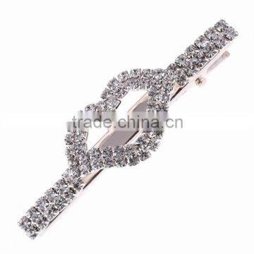 2016 Trendy Full Crystal Lip Shape Hair Clips Korean Style Sweet Barrettes For Young Women