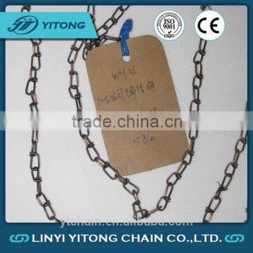 Direct Manufacturer Double Loop Chain With Pvc Cover