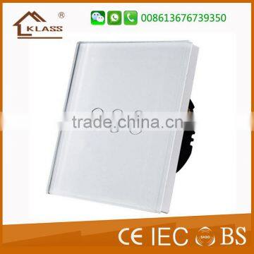 EU AND UK Single Live Line Smart Touch Sensor Switch CE AND ICE for Apartment and Hotel photo-6