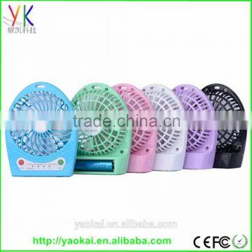 Desk rechargeable selling best usb mini fan used in summer low voltage fan