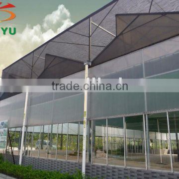 Agricultural glass greenhouse