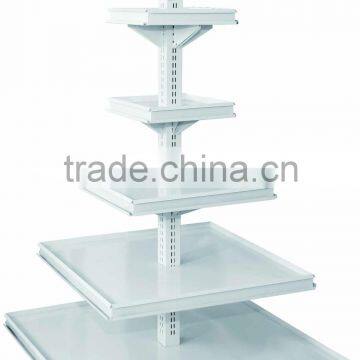 RH-H02 5layers Metallic Supermarket Square Shelf