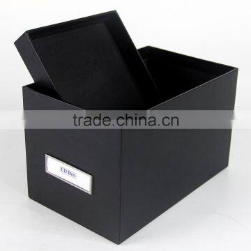 High quality customized embossing office stationery file paper storage box