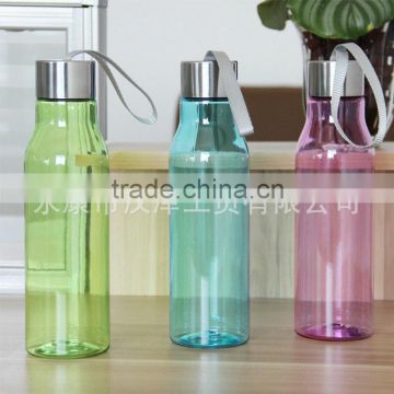 New cheap high quality cylindical glass bottle