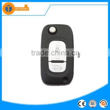 3 button key with 433Mhz frequency and ID46 chip Flip remote control key 3 button for Renault Logan Clio scenic