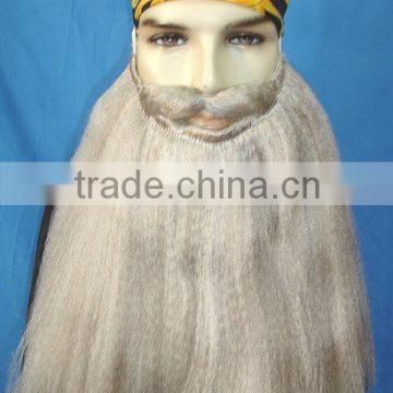 Long straight mustache/Golden mustache/New design mustache E0021