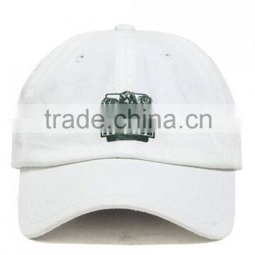 New Design 100%cotton Curved 2d Embroidery Custom Metal Buckle Men Hat Wholesale China photo-2
