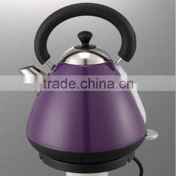 2014 Hot sale white stainless steel electric kettle