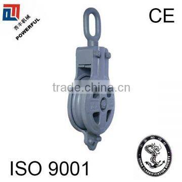 HC SERIES OVAL EYE TYPE SINGLE WHEEL MARINE SNATCH BLOCK