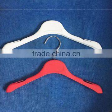 white kidswear plastic hanger