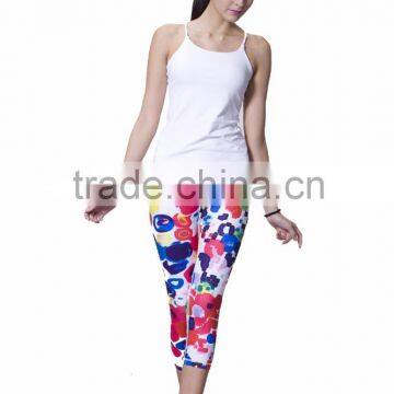 Women Sports Sleeveless Shirt Stringer Tank Top With Custom Private Label photo-2