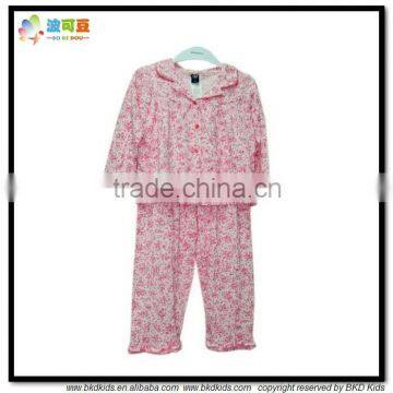 BKD soft cotton spring kids pajamas