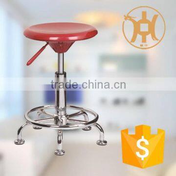 ABS Plastic Swivel Bar Stool with Footrest/Night Club Bar Stool HC-K116-1