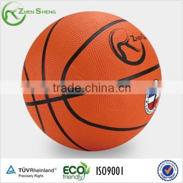 Zhensheng Rubber Basketball Manufacturer Low Cost for Promotions