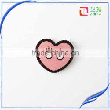 New Fashion Cute Acrylic Brooches Pins Set Jewelry Accessories Cartoon Heart Pin