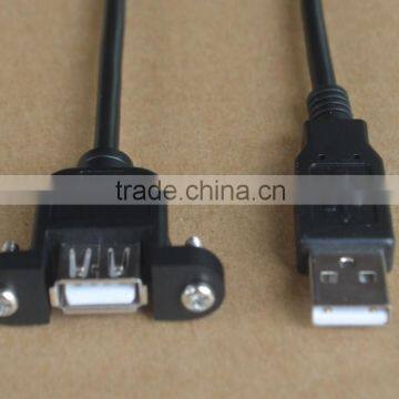 Panel Mount USB 2.0 Panel Mount A Socket With Screws to 5 Pin Motherboard photo-2