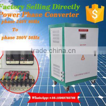 3 phase 400V 60hz to 3 phase 380V 50hz power converters 20kw