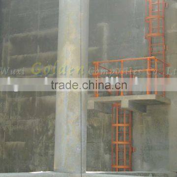 fiberglass cage ladder , with high strength, corrosive resistance
