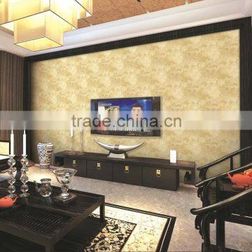chinese interior decoration best and good quality pure wallpaper