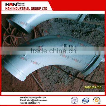 concrete pump pipe elbow 90 degree reinforcement elbow OEM concrete pump spare parts